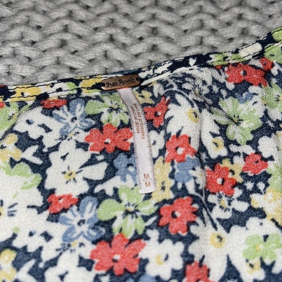 free people // ruffle your feathers floral jumpsuit - Picture 6 of 9